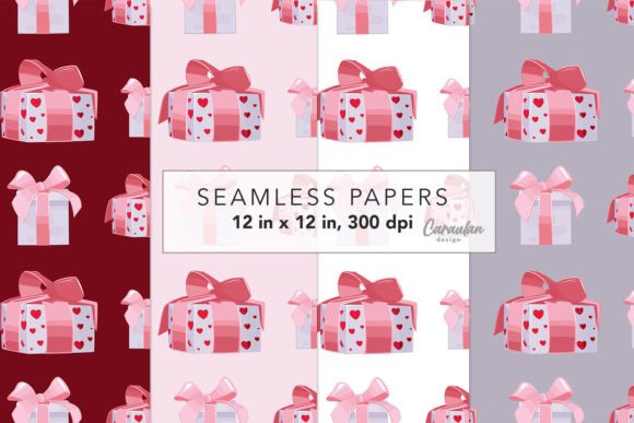 Download Love Digital Paper Valentine's Day Set - Paper Collection