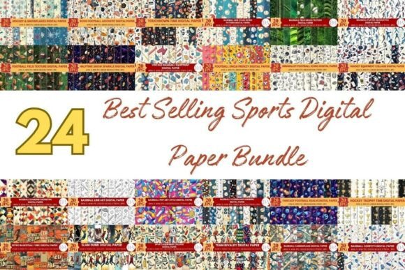 Download Amazing Sports Digital Paper Mega Bundle - Paper Collection