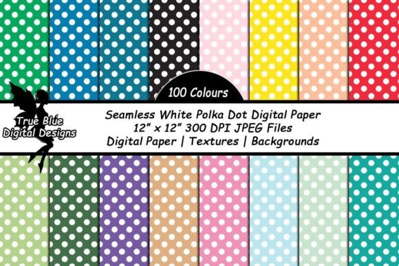 Download Seamless Polka Dot Digital Paper - Paper Collection