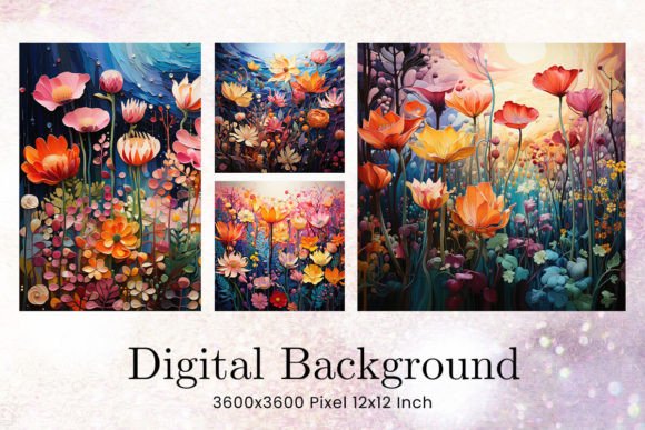 Download Flower Backgrounds Wall Art Wallpaper - Paper Collection