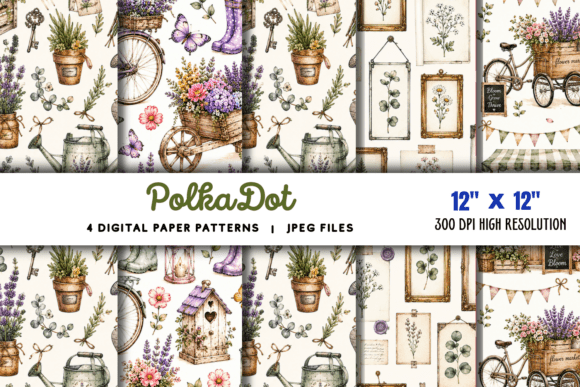 Download Polka Dot Digital Paper Background - Paper Collection