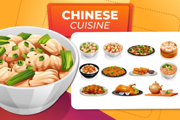 Download Chinese Cuisine Illustration - Cuisine Collection
