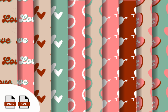Download Vintage Love Paper Set - Paper Collection