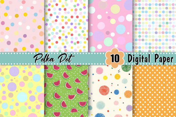 Download Polka Dot Digital Paper - Paper Collection