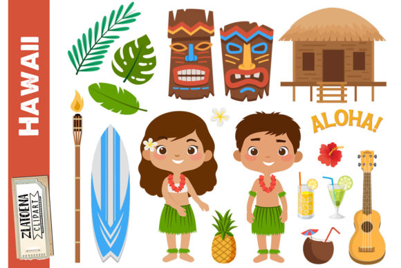 Download Hawaii Clipart Tropical Clipart Luau - Tropical Collection