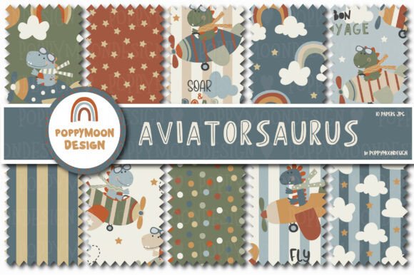 Download Aviatorsaurus Paper Set - Paper Collection