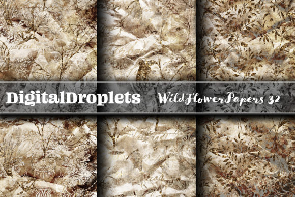 Download Wild Flowers Papers | FREEBIE - Paper Collection