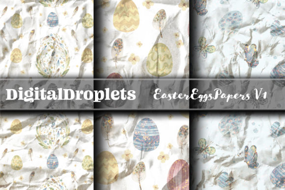 Download Easter Eggs Papers Vol. 1 | FREEBIE - Paper Collection