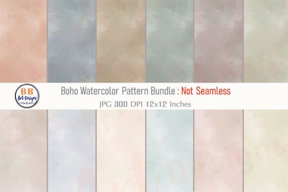 Download Watercolor Boho Pattern Background Paper - Paper Collection