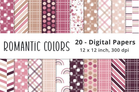 Download Beige and Pink Digital Paper - Paper Collection
