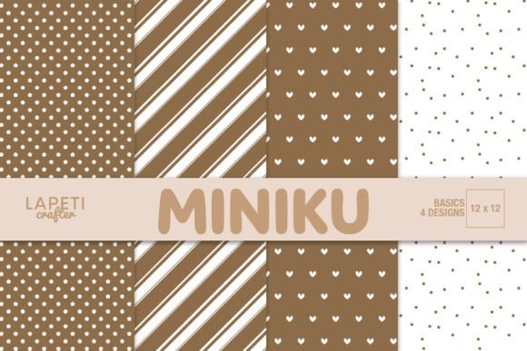 Download Neutral Scrapbook Digital Paper Pack - Paper Collection