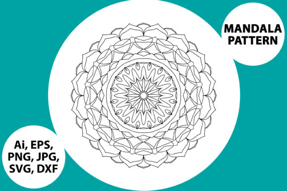 Download Mandala Flower Hindi Aesthetic Pattern - Premium Bundle