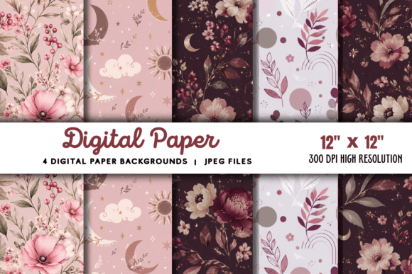 Download Digital Scrapbook Paper - Paper Collection