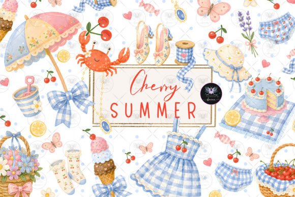 Download Cherry Summer Sea Party Clipart - Cherry Collection