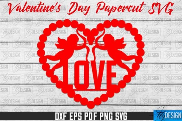 Download Valentine's Day SVG | Love Paper Cut SVG - Paper Collection