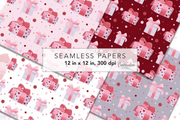 Download Valentine Digital Paper Pack - Paper Collection