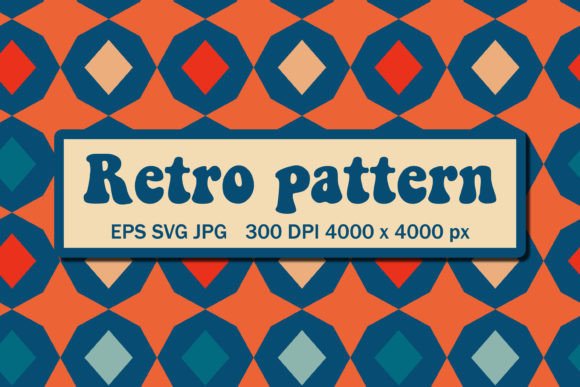Download Groovy Aesthetic Pattern with Triangles - Premium Resources