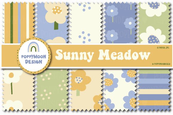 Download Sunny Meadow Paper Set - Paper Collection