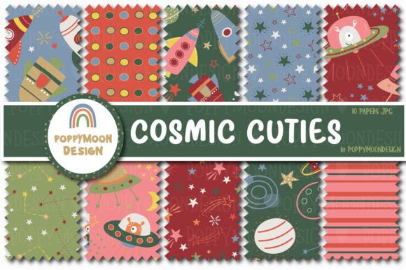 Download Cosmic Cuties Paper Set - Paper Collection
