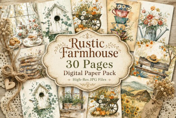 Download Rustic Autumn Journal Paper Collection - Paper Collection