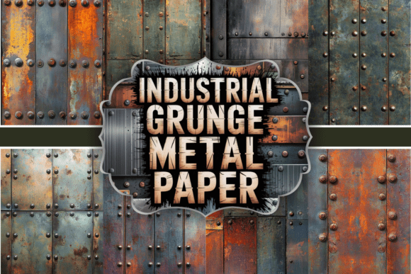 Download Industrial Grunge Metal Paper - Paper Collection